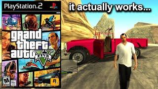 I Played GTA 5 on Playstation 2 Mod