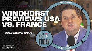 USA vs. France FOR THE GOLD  Previewing Embiid and AD vs. Wemby | NBA Today