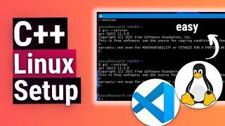 C++ Linux Tutorial - Compiler & Project Setup using Visual Studio Code #2