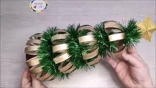 Amazing craftsAdorable Christmas Trees from Toilet Paper Rolls2 Creative DIY Ideas