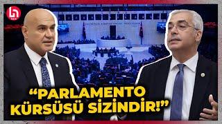 İYİ Partili Turhan Çömez'den Demokrat Parti'den istifa eden Salih Uzun'a canlı yayında kürsü daveti!