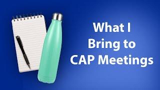 WHAT TO BRING TO MEETINGS! | Civil Air Patrol