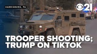 Woman shot by state police; Trump talks TikTok & arson charges: 21 Next