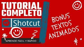  ¡Textos animados con Shotcut!