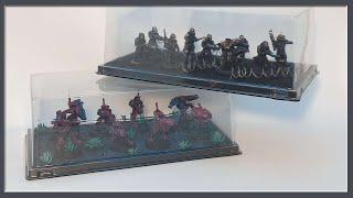 The Cake Tray Display - Cheap and Easy Miniature Display Cases.