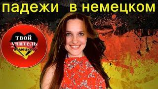 Падежи в немецком языке. Артикли. Учимся определять падеж. Немецкий язык.