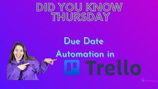 Setting Up Your Trello Due Date Automation | How to video | Small Business Help