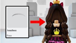 HOW GET HEADLESS FOR FREE IN ROBLOX WORKING 2024!! 