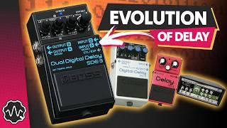 History of BOSS Delay Pedals (and more!)