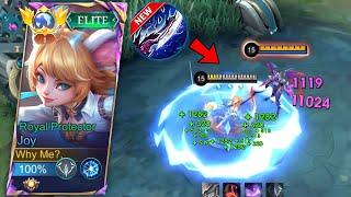 MOONTON THANKYOU FOR NEW JOY ONE SHOT BUILD | JOY NEW BEST BUILD & EMBLEM 2025