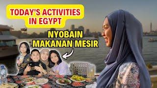 MAKAN MALAM BARENG ANAK-ANAK DI PINGGIR JALAN #egypt #vlog