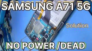 Samsung a71 5g no power on/dead solution #repair #repairmobile
