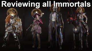 Reviewing all Immortal classes in Warhaven