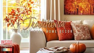 Easy Fall Home Decor: How to Style Your Space with Traditional Autumn Accents