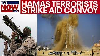 Israel-Hamas war: Terrorists strike aid convoy carrying children  | LiveNOW from FOX