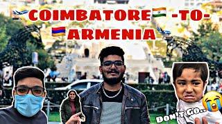 India To Armenia - Afzal's Journey #vlog 43