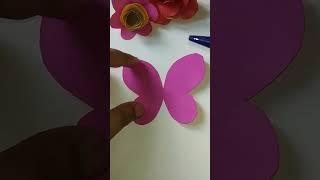 How to make paper butterfly  # Anamika Art and Craft # shorts # youtube shorts