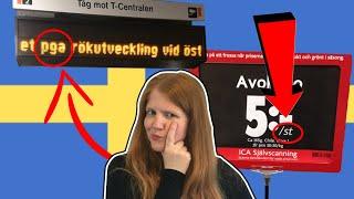 10 Confusing Swedish Abbreviations   - Learn Swedish in a FUN way!