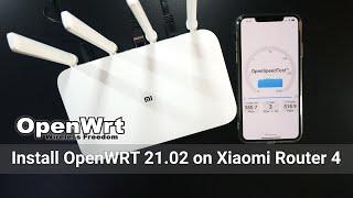 OpenWRT - Xiaomi Mi Router 4 OpenWRT Installation