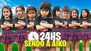 24 HORAS IMITANDO A AIKO *Deu confusão !