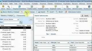 LinguaPack™ enables QuickBooks to be used completely in Spanish