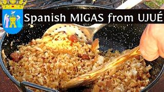 Make Spanish MIGAS (fried breadcrumbs) like you were in Navarra, Spain.