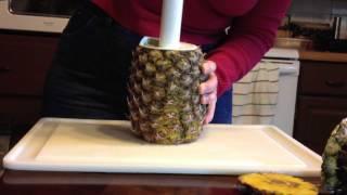 How to cut a pineapple - Quick & Easy