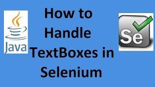 How to Handle TextBoxes in Selenium - Selenium Webdriver with Java tutorials