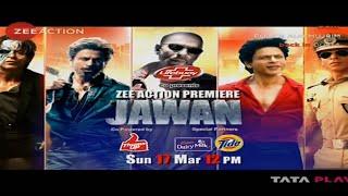 |Zee Action Premiere| Jawan 17 March At 12:00PM | AK Tv Promo