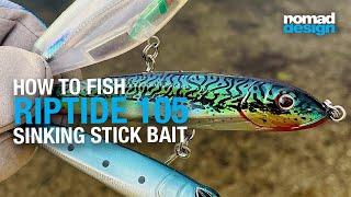 Riptide 105 - How to use the Riptide Sinking Stickbait