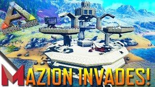 MAZION INVADES DARKLING'S MOST EPIC BUILDS! -=- ARK: SURVIVAL EVOLVED GAMEPLAY -=- Ep19