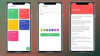 Build a Complete Notes App in Flutter & SQLite