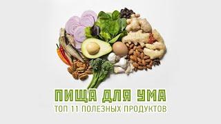 Пища для ума: ТОП-11 полезных продуктов