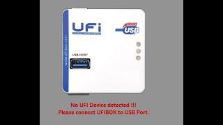 Ufi Box issue in box we can solve it