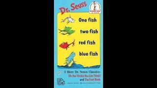 Dr Seuss Beginner Book Videos One Fish Two Fish Red Fish Blue Fish