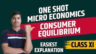 Consumer equilibrium. ONE SHOT Utility and Indifference Curve Approach equilibrium | MICRO ECONOMICS