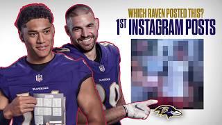 Kyle Hamilton, Mark Andrews, Ravens Guess Teammates' First Instagram Post | Baltimore Ravens