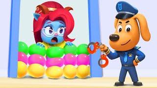 Sheriff Labrador Police Chase | Detective Story | Safety Tips | Kids Cartoons