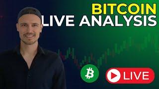 Live Bitcoin Analysis | Elliott Waves | Chatting & Q&A | Trading Psychology