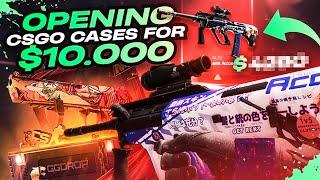 OPENING CS:GO CASES FOR $10,000 on GGDROP!! ggdrop promo code 2023