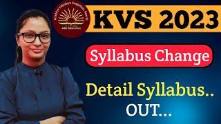 KVS Recruitment 2022 | KVS New Syllabus 2022 | KVS Vacancy 2022 | KVS Syllabus 2022-23 | KVS PRT |
