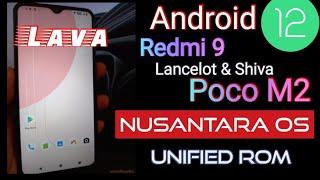 Redmi 9 & Poco M2  :  How To Flash Nusantara OS Android 12 (Complete Tutorial & Review)