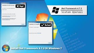 Cara Mengatasi Gagal Install Net Framework 4.7.2 Di Windows 7