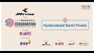 The Hindu BusinessLine Cerebration Quiz, 2024 - Hyderabad  Round