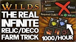 Monster Hunter Wilds - New BROKEN 1000+ Relic & Deco An Hour Guide - Easy Artian & Decos! [Patched]