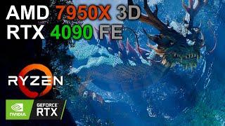 7950x3D + 4090 | Fortnite - Forest Guardian 4K Benchmark