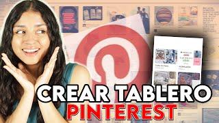 Cómo crear un tablero de inspiración en PINTEREST: Paso a paso