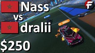 Nass vs dralii | $250 Rocket League 1v1 Showmatch