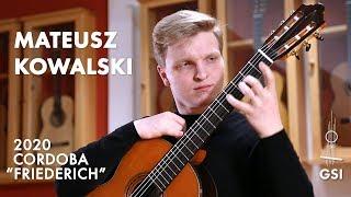 Štěpán Rak's "Hora" performed by Mateusz Kowalski on a Cordoba Luthier Select Series "Friederich"