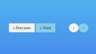 Next And Previous Button In Html And Css | DNF | Html Css Tutorials |